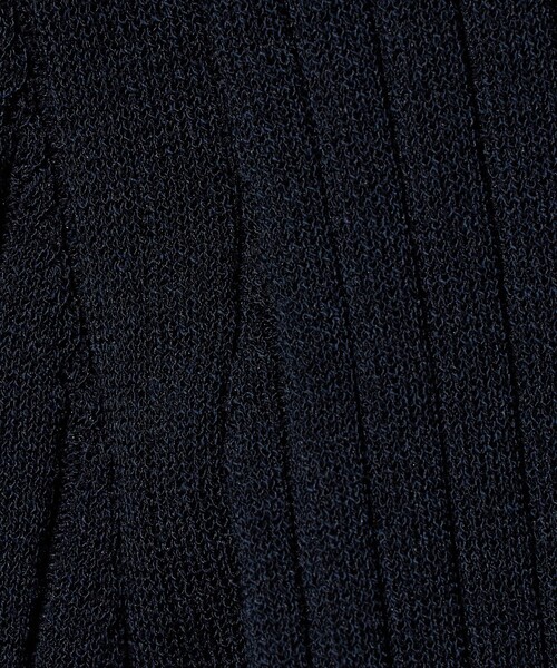 UNITED ARROWS（ユナイテッドアローズ）の「セーラー エンブロイダリー リブニット ‐ウォッシャブル‐（ニット/セーター・レディース・オフホワイト/ネイビー・FREE）」の18枚目の写真