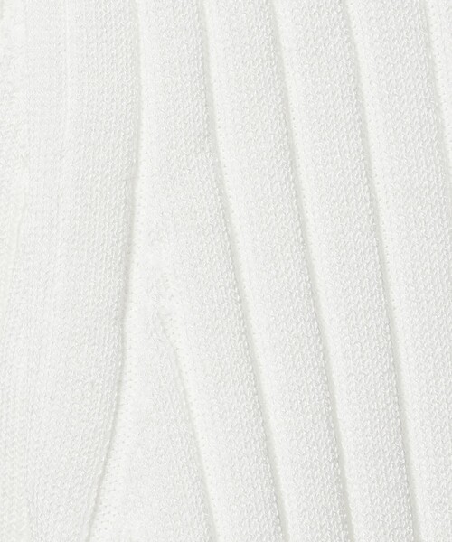 UNITED ARROWS（ユナイテッドアローズ）の「セーラー エンブロイダリー リブニット ‐ウォッシャブル‐（ニット/セーター・レディース・オフホワイト/ネイビー・FREE）」の21枚目の写真