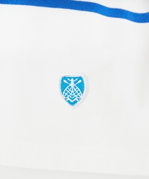 ORCIVAL（オーシバル）の「[ORCIVAL/オーシバル] ボートネック 5分袖ボーダーカットソー（Tシャツ/カットソー・レディース・ブルー・2）」の19枚目の写真