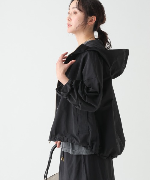 Elura(エルーラ)の「フーデットショートブルゾン/661903(ブルゾン・レディース・ブラック/ベージュ/カーキ・FREE)」の11枚目の写真