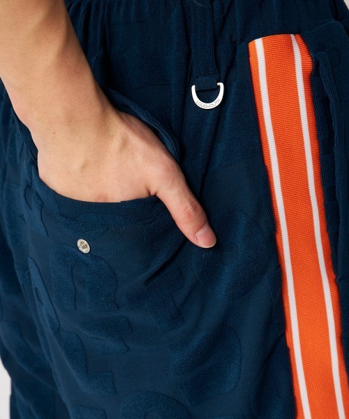 Loudmouth（ラウドマウス）の「LOUDMOUTH/ラウドマウス ゴルフウェア UVカット ストレッチ パイル ジャガード ショートパンツ（その他パンツ・メンズ・ホワイト/グリーン/ネイビー・L/M/4L/3L/LL）」の16枚目の写真