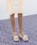 CHARLES & KEITH�i�`���[���Y & �L�[�X�j�́u���[�V���h�X�g���b�v �v���b�g�t�H�[���E�F�b�W�i�T���_���j�v�b�z���C�g