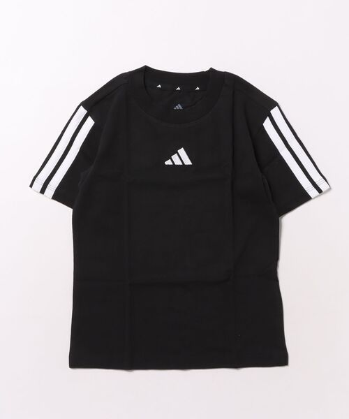 adidas(アディダス)の「《adidas》KRG92(Tシャツ/カットソー・キッズ・ダークブルー/ブラック×ホワイト/オレンジ系/ホワイト×ブラック・130/140/150/160)」の2枚目の写真