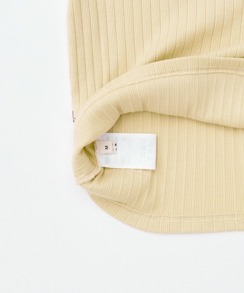 BILLABONG（ビラボン）の「BILLABONG ウィメンズ 2WAY BABY FIT RIB TE  【2026年春夏モデル】/ビラボンリブトップス（Tシャツ/カットソー・レディース・アイボリー/ブルー系その他/オフホワイト・MEDIUM）」の13枚目の写真
