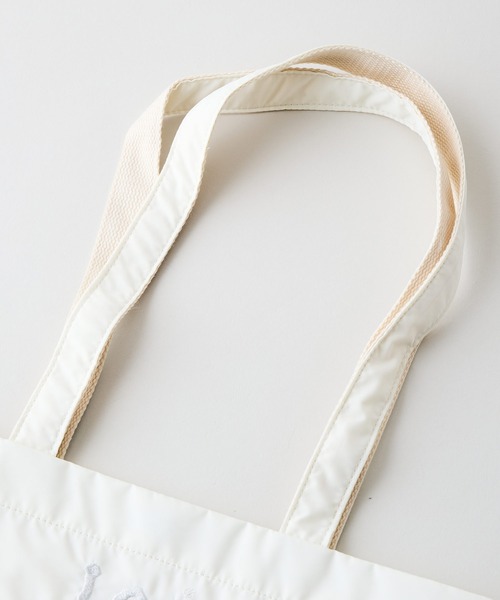Lee（リー）の「【LEE/リー】【夏を彩る涼感メッシュ】メッシュフリル トートバッグ 大人可愛い 透け感 シアー素材（トートバッグ・レディース・ブラック/ホワイト・FREE）」の16枚目の写真
