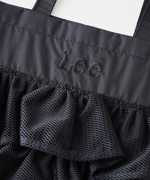 Lee（リー）の「【LEE/リー】【夏を彩る涼感メッシュ】メッシュフリル トートバッグ 大人可愛い 透け感 シアー素材（トートバッグ・レディース・ブラック/ホワイト・FREE）」の20枚目の写真