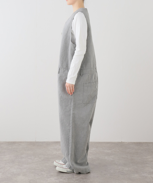 JOURNAL STANDARD LUXE（ジャーナルスタンダード　ラックス）の「Kalina's AIO（つなぎ/オールインワン・レディース・グレー/ブラック・FREE）」の8枚目の写真