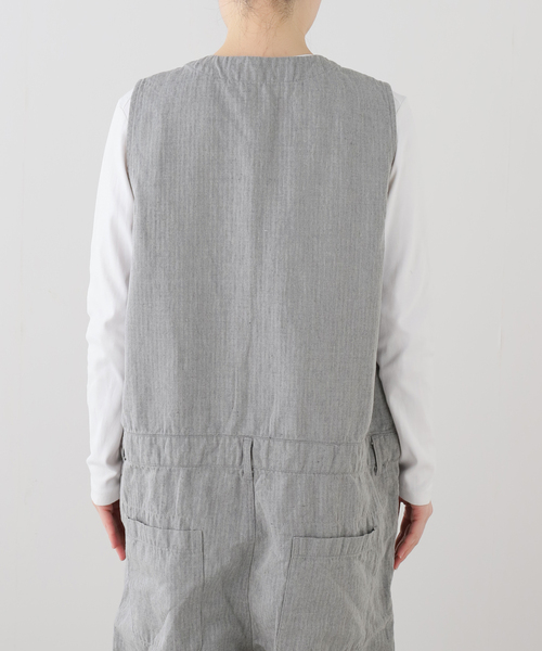 JOURNAL STANDARD LUXE（ジャーナルスタンダード　ラックス）の「Kalina's AIO（つなぎ/オールインワン・レディース・グレー/ブラック・FREE）」の11枚目の写真