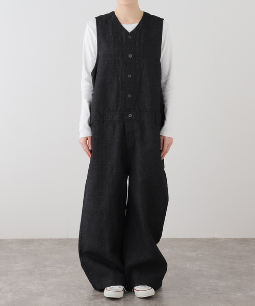 JOURNAL STANDARD LUXE（ジャーナルスタンダード　ラックス）の「Kalina's AIO（つなぎ/オールインワン・レディース・グレー/ブラック・FREE）」の18枚目の写真