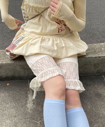 CIAOPANIC | 裾フリルレースバイカーショーツ(その他パンツ)