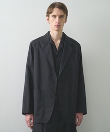 STUDIOUS（ステュディオス）の「【marka】2/72ウールトロピカルワッシャー / ストロールアラウンドジャケット / STROLL AROUND JACKET（テーラードジャケット）」