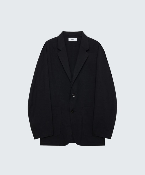 markaware(マーカウェア)の「【marka】2/72ウールトロピカルワッシャー / ストロールアラウンドジャケット / STROLL AROUND JACKET(テーラードジャケット・メンズ・ブラック/グレー・1/2)」の15枚目の写真