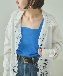 journal standard L'essage（ジャーナルスタンダードレサージュ）の「《アンサンブル対応》ALLONGE ニットキャミソール（キャミソール）」