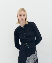 Muel Chic（ミュエルシック）の「Elor rib knit shirts  エロルリブニットシャツ（ニット/セーター）」
