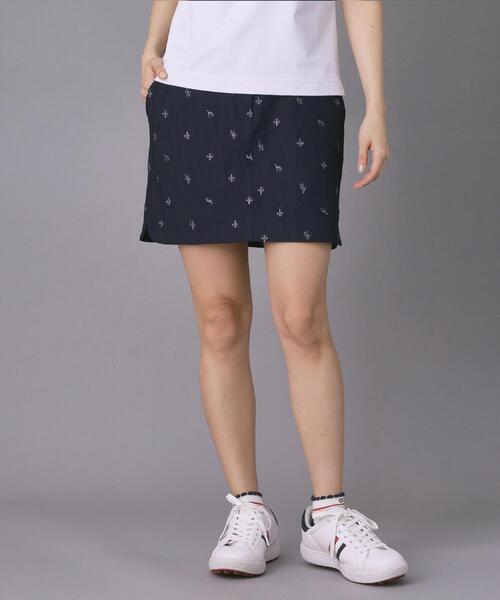 adabat(アダバット)の「【ADABAT NAVY】吸水速乾 サッカーエンブロイダリータイトスカート(スカート・レディース・ネイビー系2/ホワイト系3・40/38/42)」の8枚目の写真