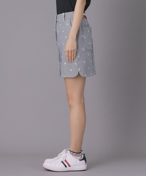 adabat(アダバット)の「【ADABAT NAVY】吸水速乾 サッカーエンブロイダリータイトスカート(スカート・レディース・ネイビー系2/ホワイト系3・40/38/42)」の14枚目の写真