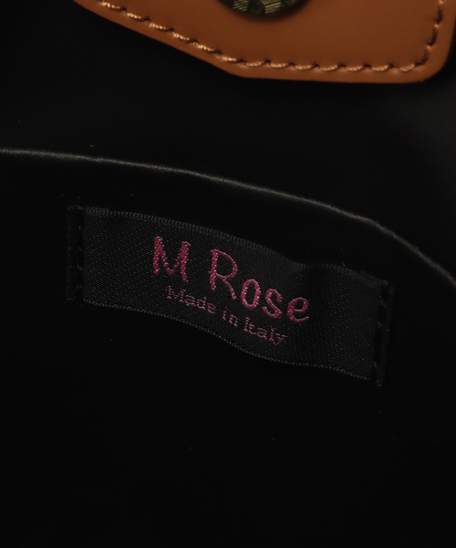 La TOTALITE（ラトータリテ）の「M Rose/エンメローズ ラウンドレザートートバッグ（トートバッグ・レディース・キャメル/パープル/アイボリー・FREE）」の10枚目の写真
