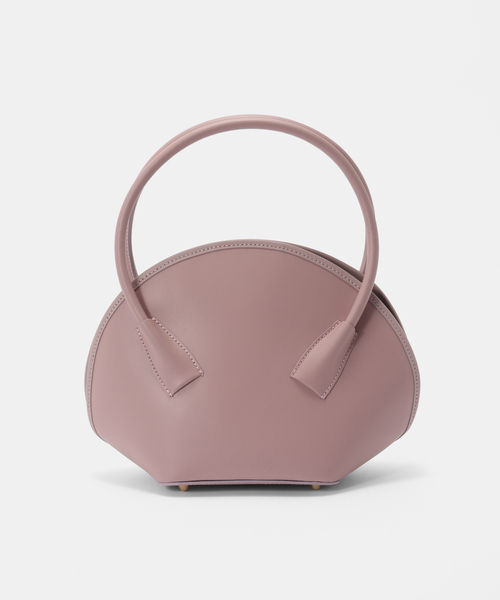 La TOTALITE（ラトータリテ）の「M Rose/エンメローズ ラウンドレザートートバッグ（トートバッグ・レディース・キャメル/パープル/アイボリー・FREE）」の6枚目の写真
