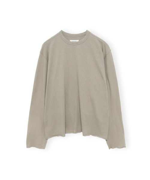 BROWNYARD(ブラウンヤード)の「カットオフロングスリーブ、ベージュ(Tシャツ/カットソー・メンズ・その他・6/5/4/3)」の1枚目の写真