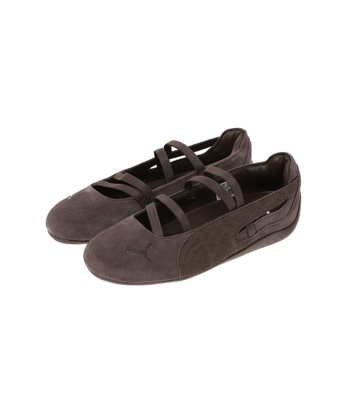 PUMA（プーマ）の「SPEEDCAT BALLET PYTHON WNS 407706-01（その他シューズ・レディース・ブラウン・23.5cm/24cm/25cm/24.5cm）」の2枚目の写真