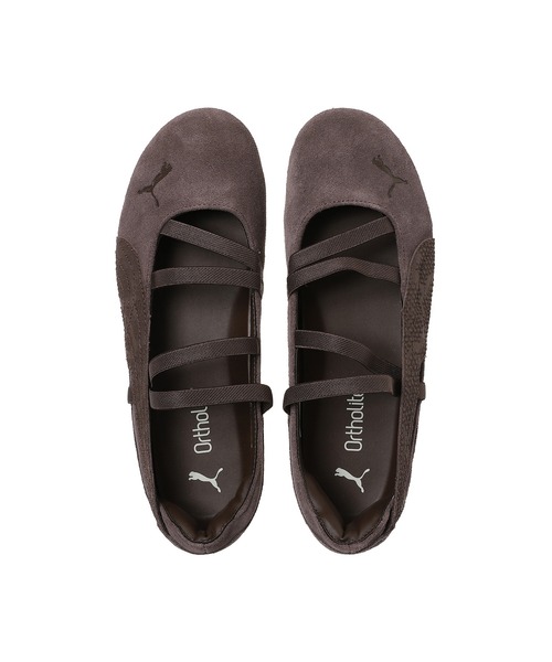 PUMA（プーマ）の「SPEEDCAT BALLET PYTHON WNS 407706-01（その他シューズ・レディース・ブラウン・23.5cm/24cm/25cm/24.5cm）」の4枚目の写真