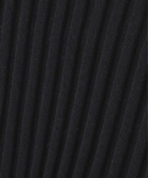 MARGARET HOWELL（マーガレットハウエル）の「FINE WOOL COTTON KNITWEAR（ニット/セーター・レディース・ブラック・2）」の5枚目の写真