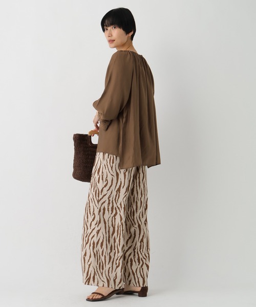 Elura(エルーラ)の「袖レースコンビブラウス/659740(シャツ/ブラウス・レディース・ブラック/ホワイト/ブラウン・FREE)」の17枚目の写真