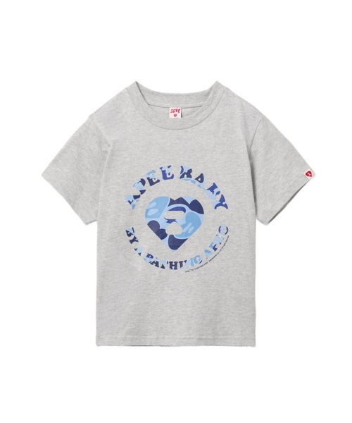 APEE BY A BATHING APE(エイピーバイアベイシングエイプ)の「CAMO APEE BABY PRINTED TEE #2(Tシャツ/カットソー・レディース・グレー/レッド/ホワイト・SMALL/X-SMALL)」の3枚目の写真