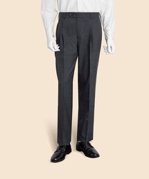BROOKS BROTHERS | ウール　ソリッド　プリーテッド　トラウザーズ　Traditional(スラックス)