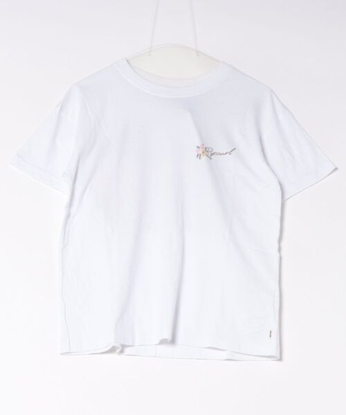 rip curl(リップカール)の「RIP CURL/リップカール 半袖 Tシャツ レディース POOLSIDE RELAXED TEE 0M3WTE(Tシャツ/カットソー・レディース・スミクロ/ホワイト・S/XS)」の10枚目の写真