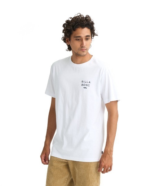 BILLABONG(ビラボン)の「ビラボン BILLABONG アウトドアカジュアル 半袖Tシャツ SQUARE(Tシャツ/カットソー・メンズ・サックスブルー/ブラック/ホワイト・S/M/L/LL)」の2枚目の写真