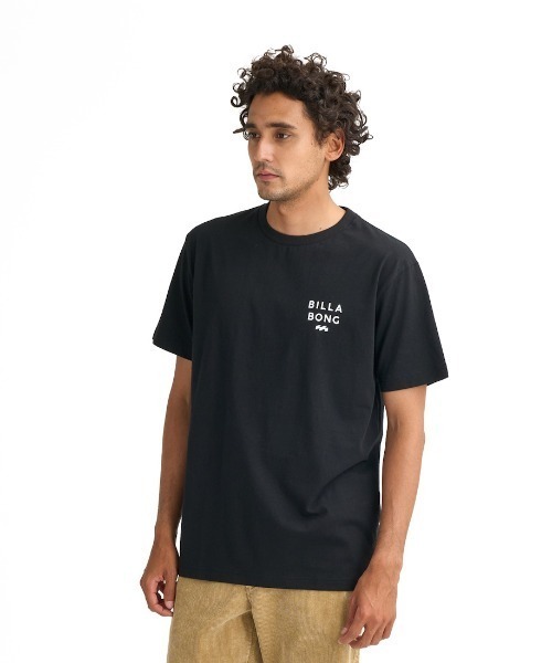 BILLABONG(ビラボン)の「ビラボン BILLABONG アウトドアカジュアル 半袖Tシャツ SQUARE(Tシャツ/カットソー・メンズ・サックスブルー/ブラック/ホワイト・S/M/L/LL)」の3枚目の写真