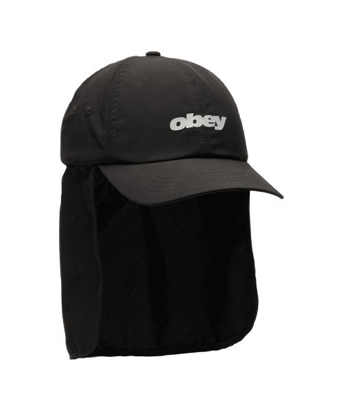 OBEY(オベイ)の「OBEY SAHARA 6P TRAIL CAP / オベイ(キャップ・レディース・ブラック・O/S)」の1枚目の写真