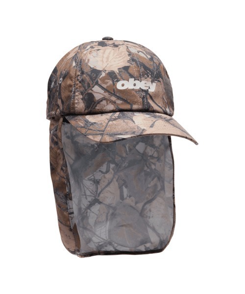 OBEY(オベイ)の「OBEY SAHARA 6P TRAIL CAP / オベイ(キャップ・レディース・ブラック・O/S)」の4枚目の写真