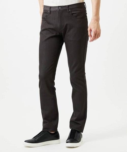 MICHEL KLEIN HOMME   （ミッシェルクランオム）の「【撥水】プレビアシャンブレー5ポケットパンツ（その他パンツ・メンズ・ネイビー/ブラウン・MEDIUM/LARGE/X-LARGE）」の9枚目の写真