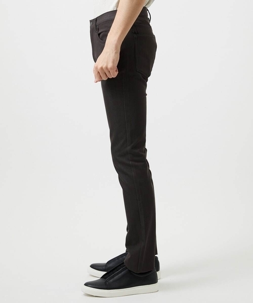 MICHEL KLEIN HOMME   （ミッシェルクランオム）の「【撥水】プレビアシャンブレー5ポケットパンツ（その他パンツ・メンズ・ネイビー/ブラウン・MEDIUM/LARGE/X-LARGE）」の7枚目の写真