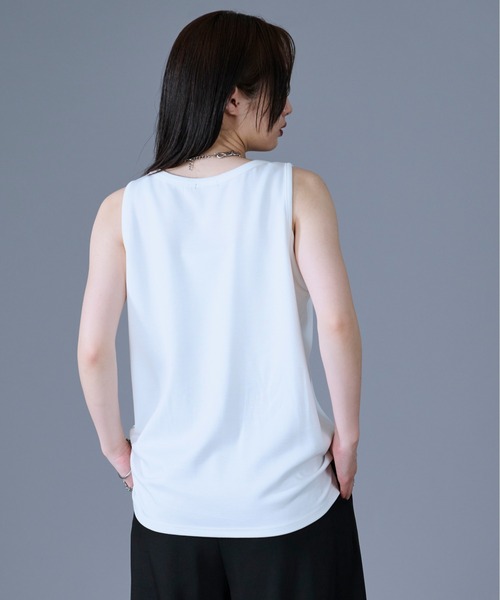Ellno Loset(エルノロゼット)の「【機能性付き】スタッズタンクトップ(タンクトップ・メンズ・オフホワイト/ブラック/ブルー・SMALL/MEDIUM/LARGE)」の7枚目の写真