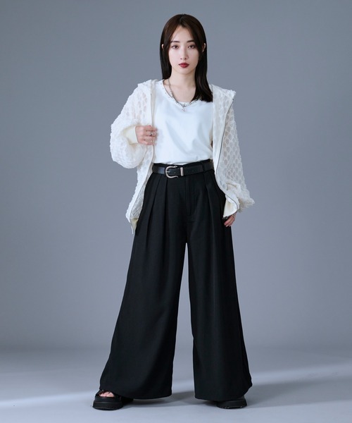 Ellno Loset(エルノロゼット)の「【機能性付き】スタッズタンクトップ(タンクトップ・メンズ・オフホワイト/ブラック/ブルー・SMALL/MEDIUM/LARGE)」の13枚目の写真