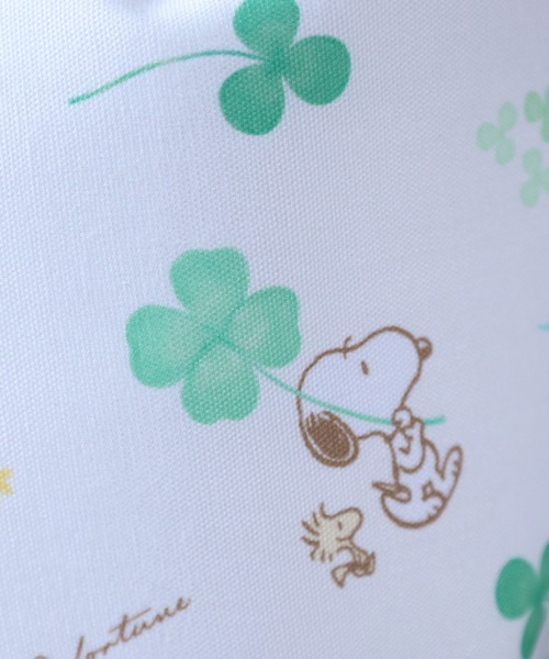 SNOOPY(スヌーピー)の「SNOOPY スヌーピー 巾着トートバッグ 保冷バッグ(トートバッグ・レディース・ホワイト系2/ホワイト系1・FREE)」の17枚目の写真