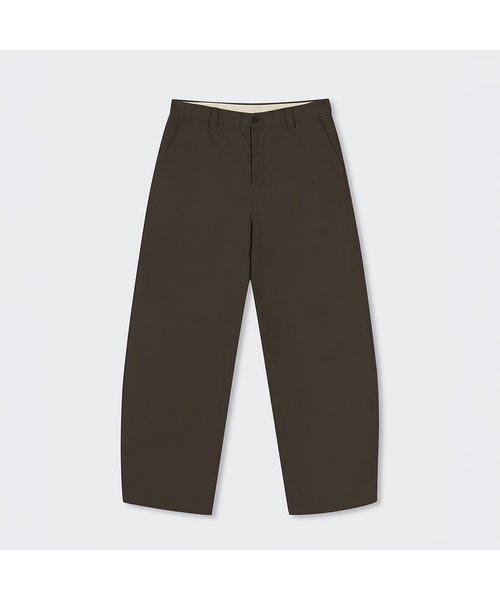 MUSINSA STANDARD（ムシンサスタンダード）の「ソリッドCPカーブドチノパンツ（7色）（その他パンツ・メンズ・クリーム/ネイビー/ベージュ/ブラック/ブラウン/グレー/オリーブ・33/31/30/26/27/28/29/38/40/42/32/36/34）」の4枚目の写真