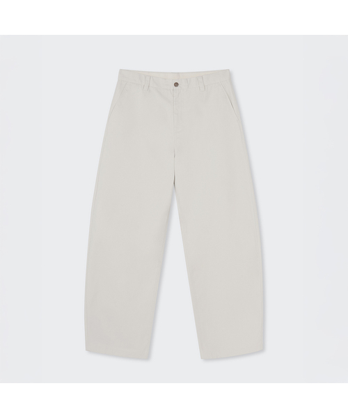 MUSINSA STANDARD(ムシンサスタンダード)の「ソリッドCPカーブドチノパンツ(4色)(その他パンツ・レディース・クリーム/ネイビー/ベージュ/ブラック・33/31/30/26/27/28/29/38/40/42/32/36/34)」の3枚目の写真