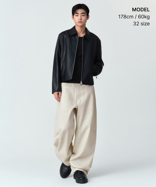 MUSINSA STANDARD（ムシンサスタンダード）の「ソリッドCPカーブドチノパンツ（7色）（その他パンツ・メンズ・クリーム/ネイビー/ベージュ/ブラック/ブラウン/グレー/オリーブ・33/31/30/26/27/28/29/38/40/42/32/36/34）」の13枚目の写真