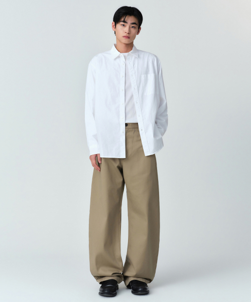 MUSINSA STANDARD（ムシンサスタンダード）の「ソリッドCPカーブドチノパンツ（7色）（その他パンツ・メンズ・クリーム/ネイビー/ベージュ/ブラック/ブラウン/グレー/オリーブ・33/31/30/26/27/28/29/38/40/42/32/36/34）」の14枚目の写真