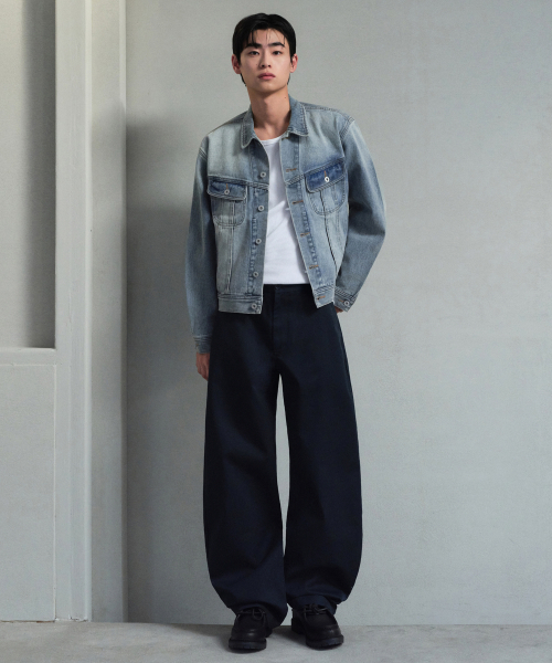 MUSINSA STANDARD（ムシンサスタンダード）の「ソリッドCPカーブドチノパンツ（7色）（その他パンツ・メンズ・クリーム/ネイビー/ベージュ/ブラック/ブラウン/グレー/オリーブ・33/31/30/26/27/28/29/38/40/42/32/36/34）」の15枚目の写真