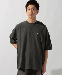 【Champion】別注GARMENT DYE REVERSE WEAVE S/S TEE