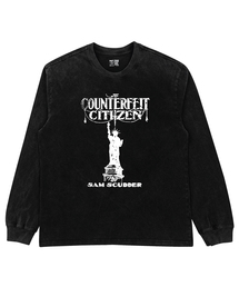NAVYTEAM（ネイビーチーム）の「COUNTERFEIT CITIZEN ピグメントダイングロングTシャツ（Tシャツ/カットソー）」
