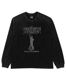 COUNTERFEIT CITIZEN ピグメントダイングロングTシャツ