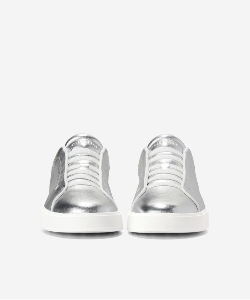 COLE HAAN（コールハーン）の「グランドプロ リュクス スリッポン スニーカー womens（スニーカー・レディース・シルバー・5/5.5/6/6.5/7/7.5/8/8.5）」の3枚目の写真