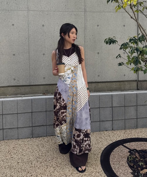 MEDI VARIOUS PATTERN CAMI DRESS（ドレス）｜Ameri（アメリ）の