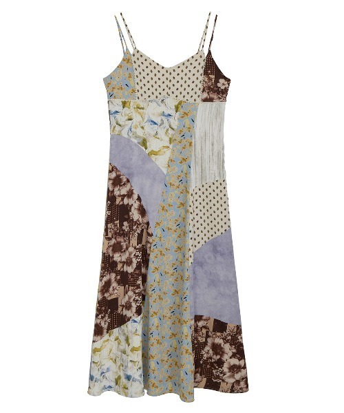Ameri(アメリ)の「MEDI VARIOUS PATTERN CAMI DRESS(ドレス・レディース・アイボリー/ブラック・X-SMALL/SMALL/MEDIUM)」の15枚目の写真